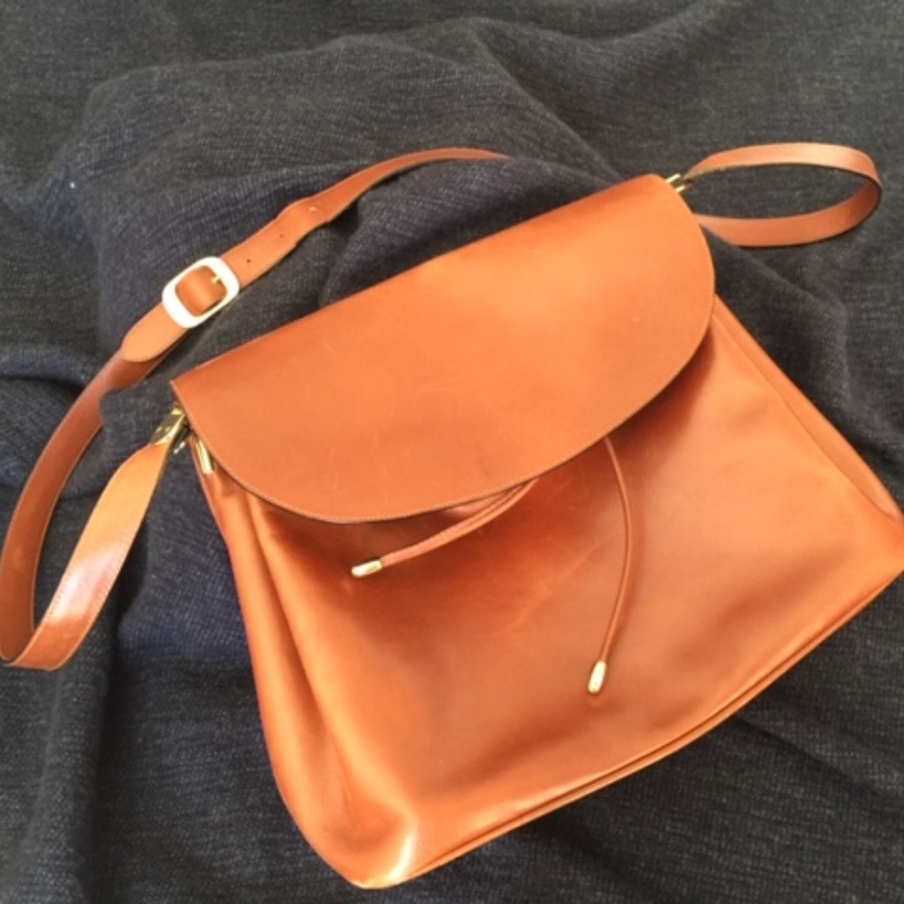 Ferragamo Purse with gold accents